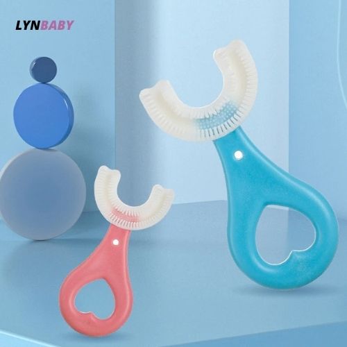 Brosse à dents forme U pour enfant (2 À 6 ANS) | DENTYLOU™ 360° - LYNBABY